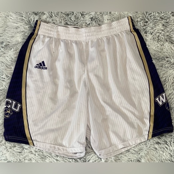Adidas WCU western Carolina Catamounts Jersey Shorts Size Medium player #3 - Picture 1 of 4